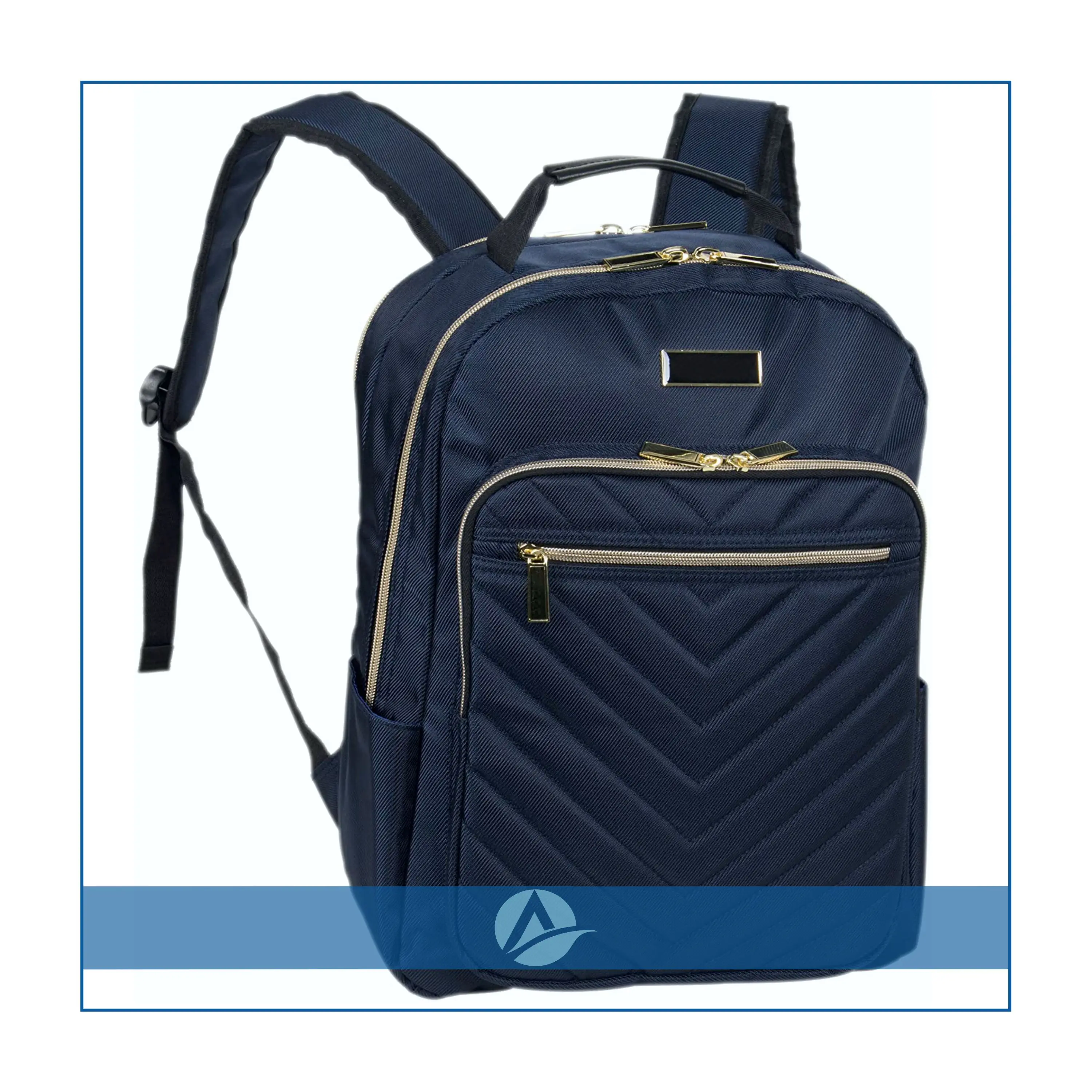 Ventilated Padded Back Panel Laptop Bag 
