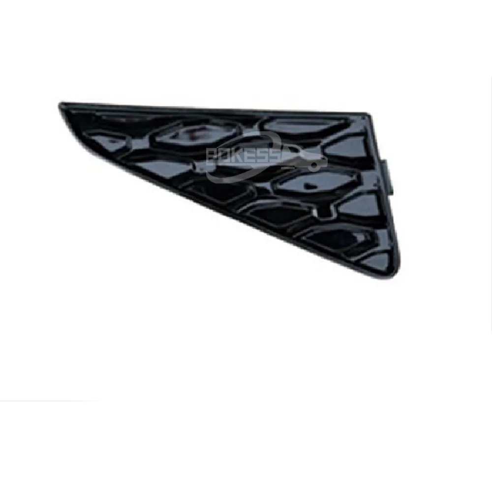 Car Front Bumper Grille MB6B15A282ACA5UAW Grill Cover Triangular Panel...