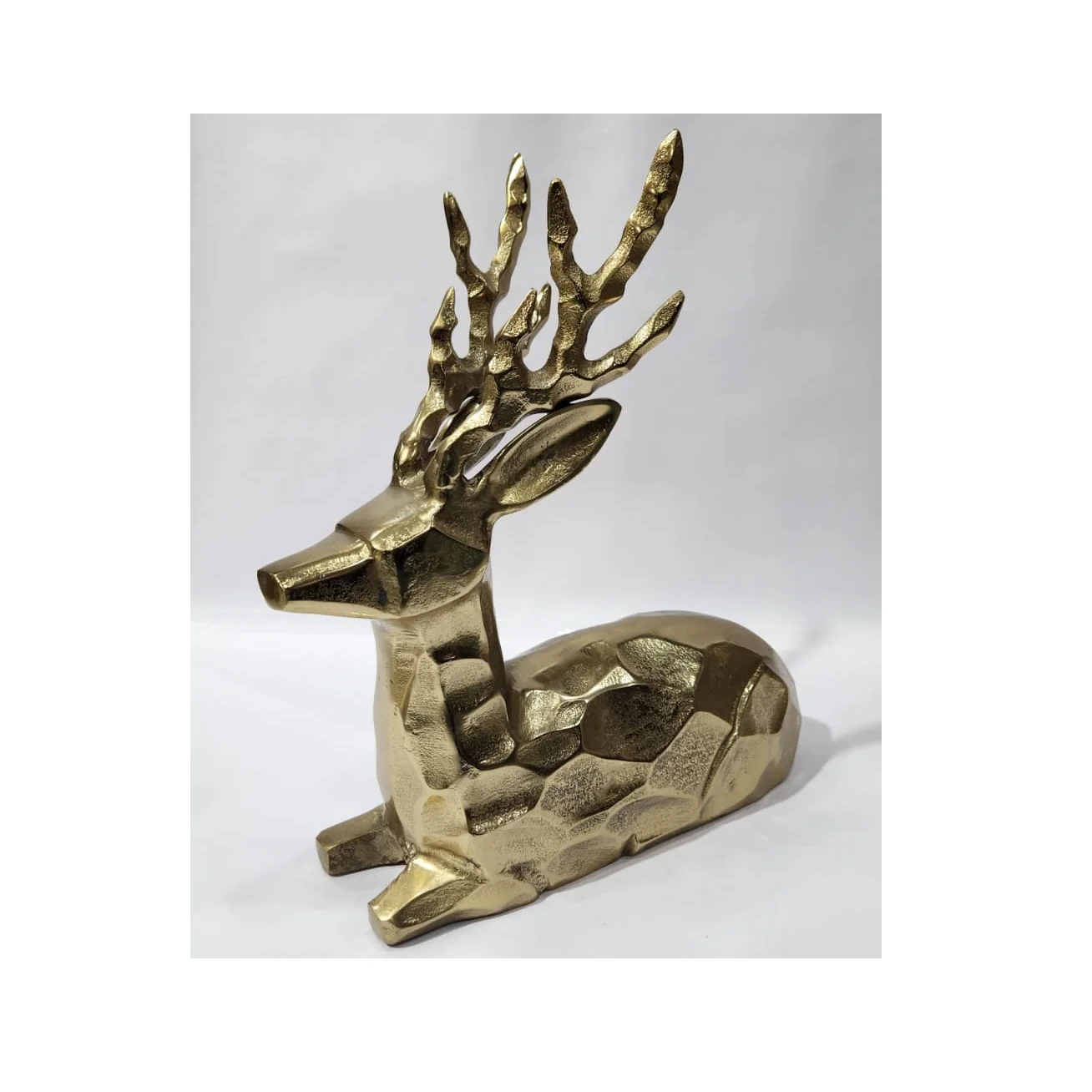 Animal Decorative Deer Sculpture Metal Dear Sculpture Resin Sculpture