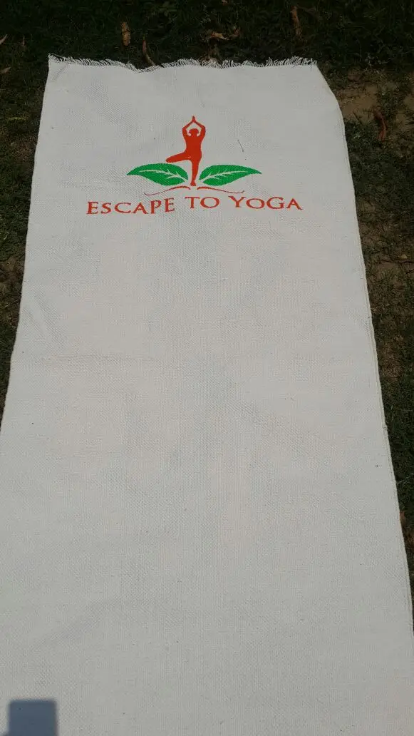 Wholesale Organic Cotton Yoga Mats For Studio 24x74 Inches 6 Mm Thick