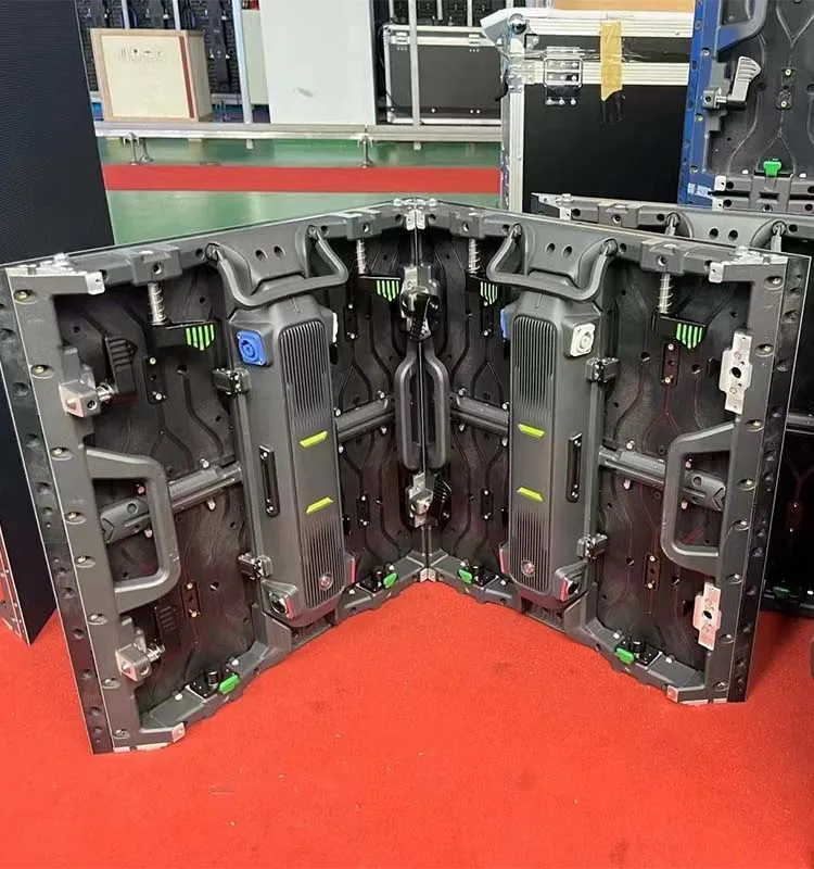 Slim and Light 500*500mm P2.9 Outdoor Rental LED Screen Wall Panel with 112910dots/sqm and >100000hours Lifespan