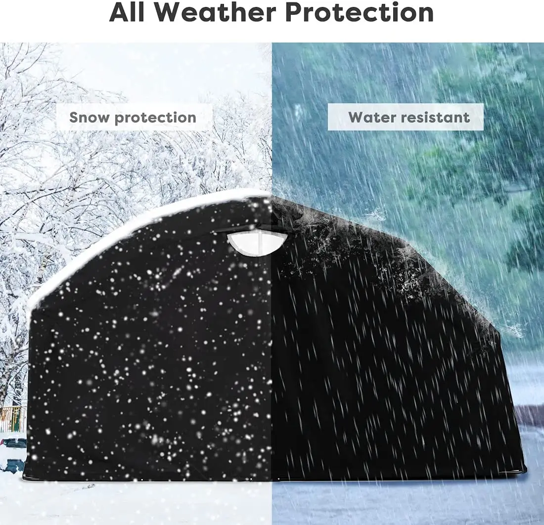 motorcycle storage tent with floor