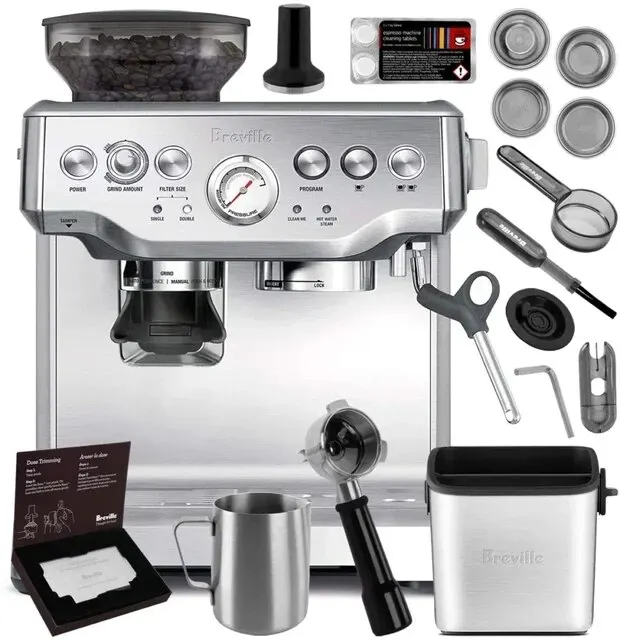 Brevilles Bes990bss Máquina De Café Espresso Completamente Automática ...