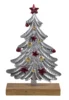 Silver red gold