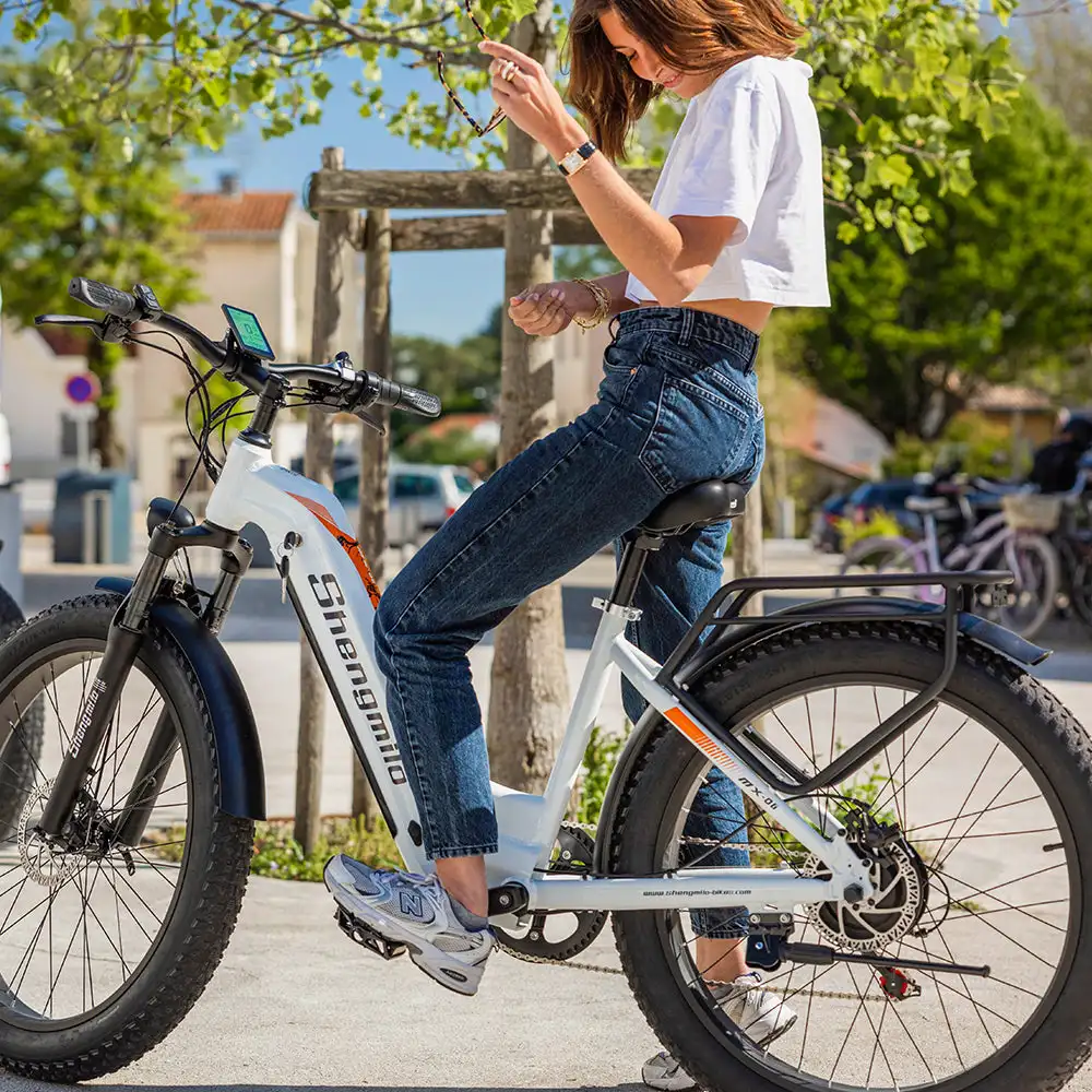 Shengmilo MX06 Step Through E-bike 48V 17.5AH SAMSUNG battery 90KM range