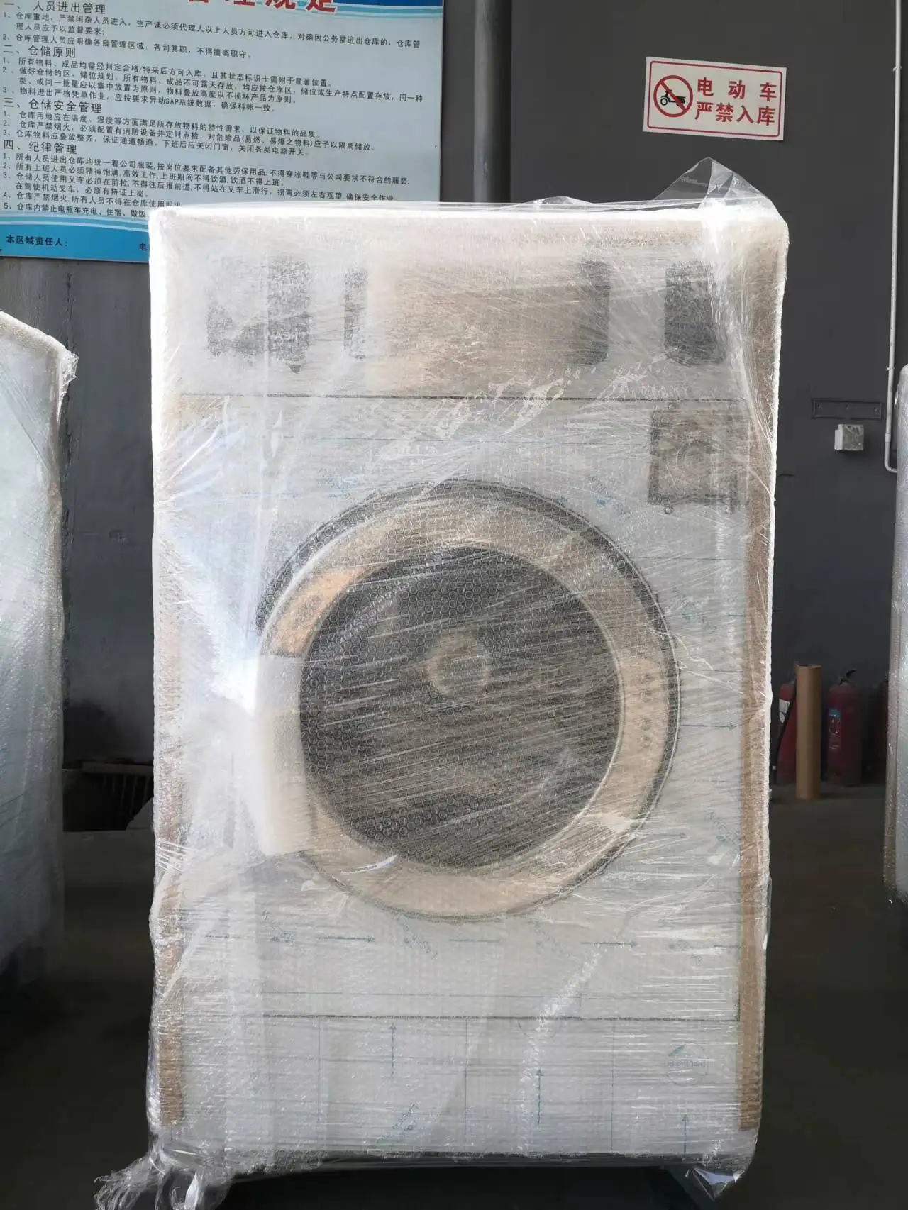 Cheap Stack Washer Dryer 16kg /22kg Stainless Steel 304 Clothes Washing