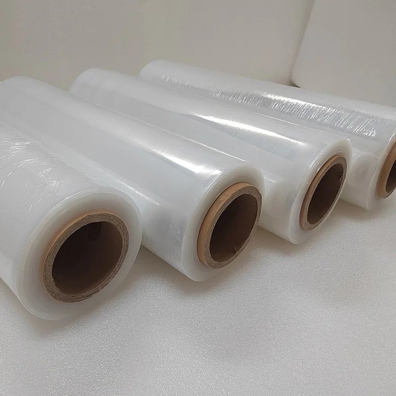 Moisture Proof Packaging Soft  Plastic Wrapping  Lldpe Stretch Film Customized