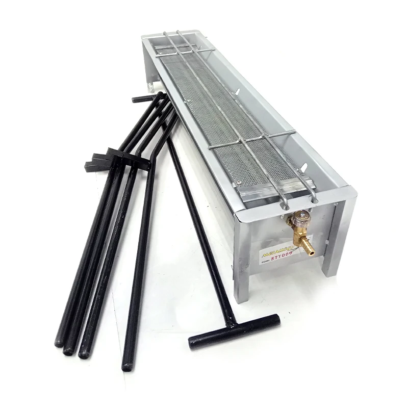 Ultimate Convenience Big Size Gas Satay Bbq Grill With Stand Satay 009