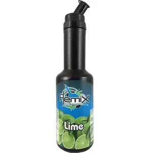 Fruit & Passion Remix 1Kg Lemon Lime Syrup Zesty Flavoring for Drinks & Desserts