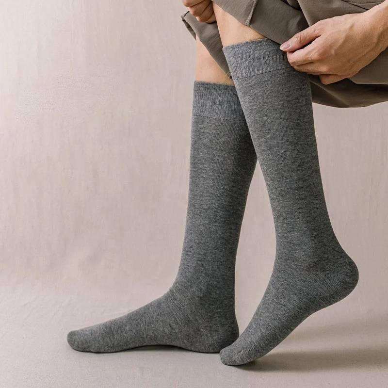 Alibaba.com: CNLEYOYO GKS1016 Extra Long Business Dress Socks, Cotton Knee  High, 5 Colors Available: In-stock items with quick dry and anti-bacterial  features for a comfortable fit.