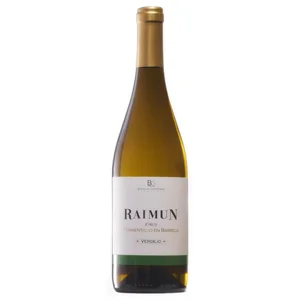 750ml Bottle Dry White Wine Verdejo Fermented in Oak Barrel Vino De La Tierra De Castilla Y Len (Spain) Raimun Verdejo