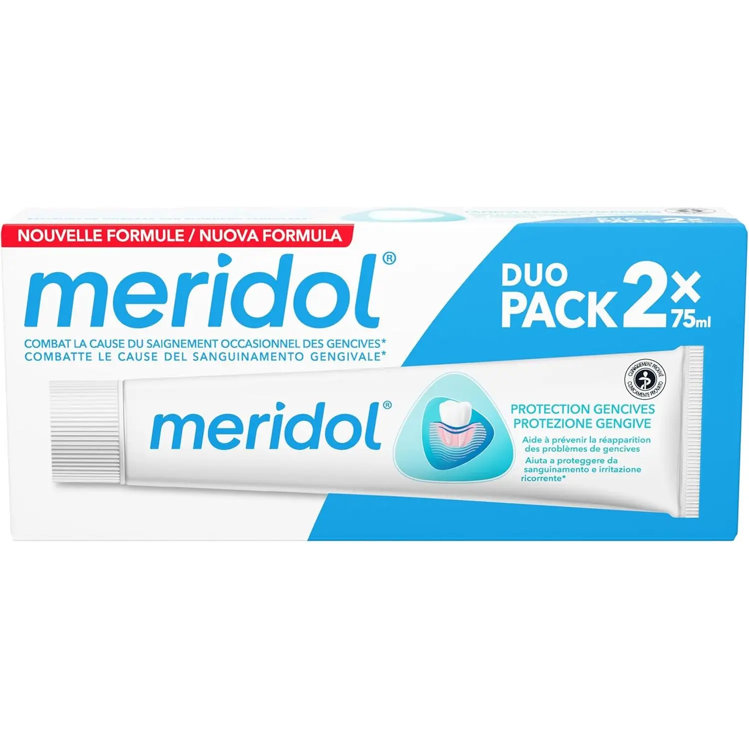 Moledol Toothpaste Meridol Toothpaste 75ml - Pack of 2| Alibaba.com