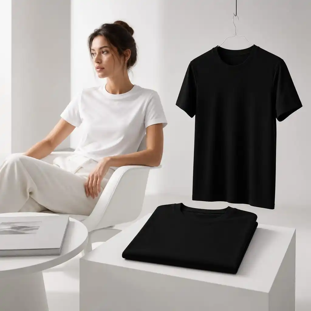 Unisex Jersey T-Shirt 100% Cotton Regular Fit Eco-Friendly Custom Logo Printing Blanks Apparel Direct Address Delivery Factory