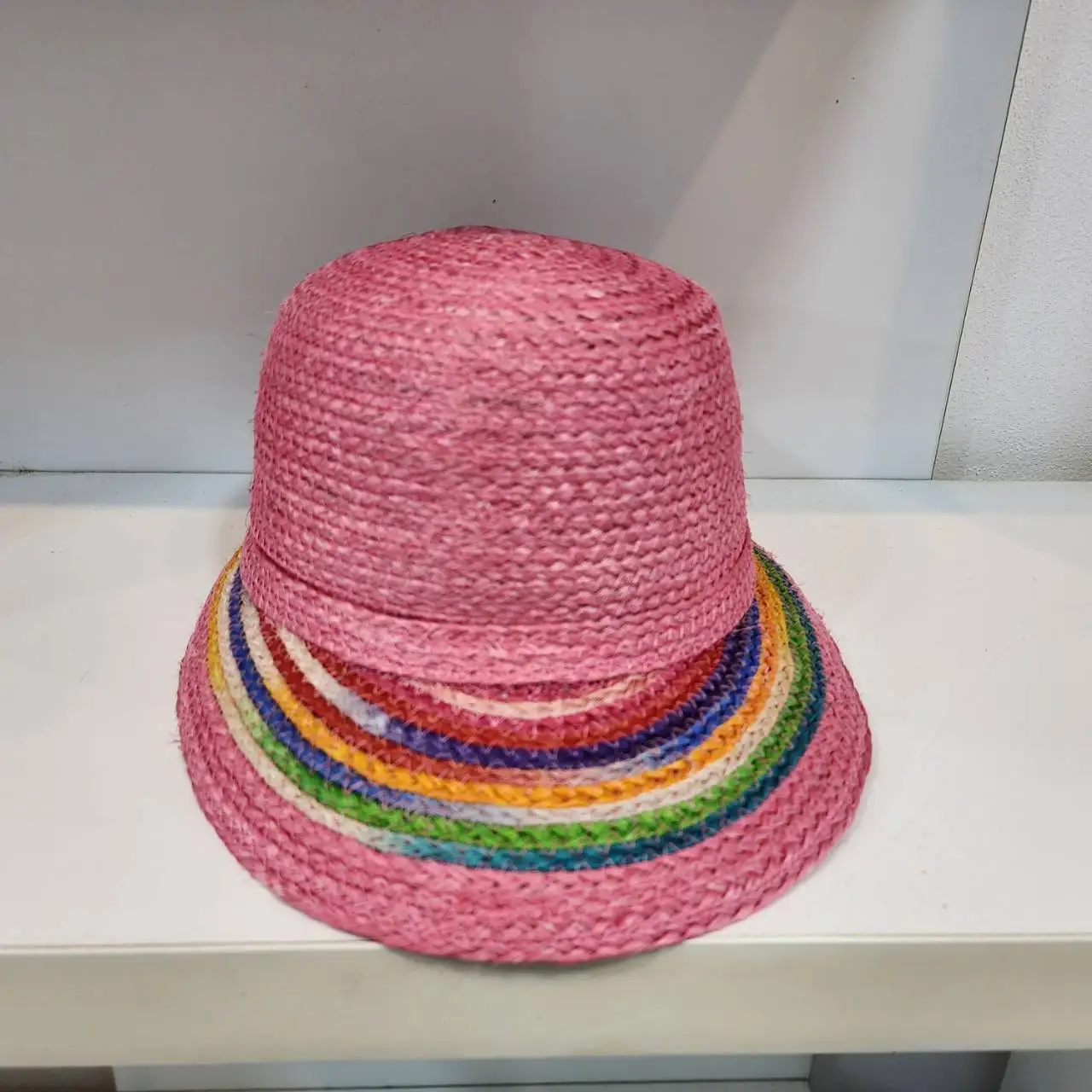 Высококачественные экологически чистые шляпы для бега из сизаля ручной работы