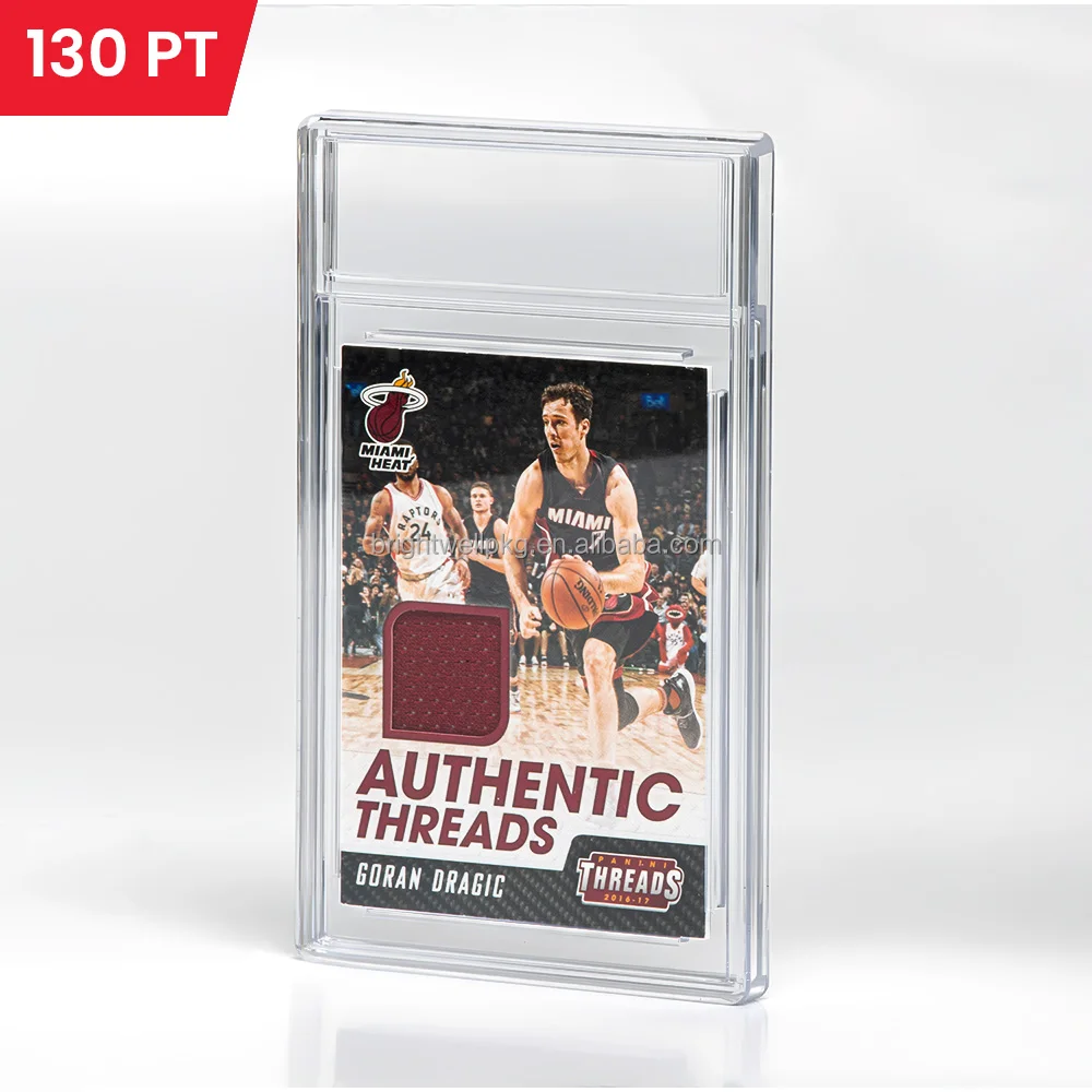 Empty Plastic Clear Acrylic Graded Card Slab Trading Card Sports
