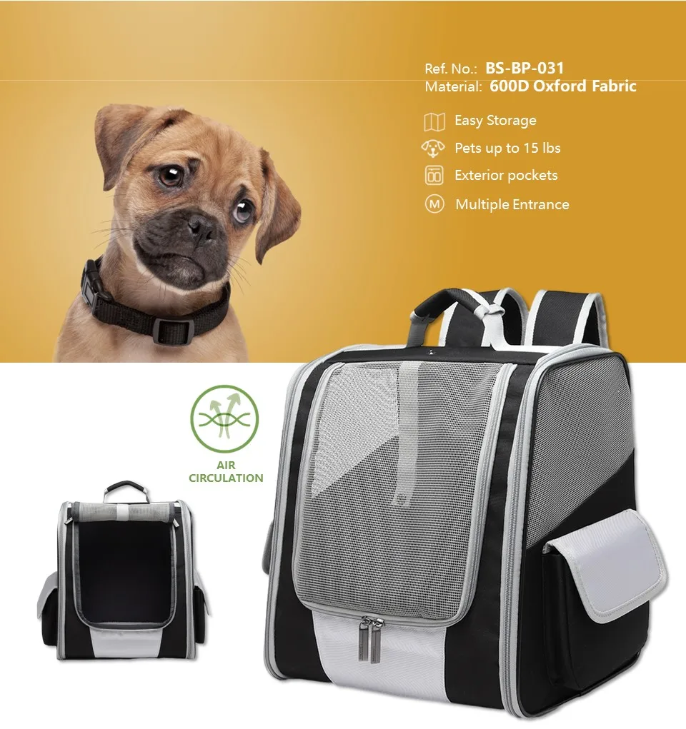 Collapsible Pet Carrier Backpack,Airline Approved Pet Travel Carrier