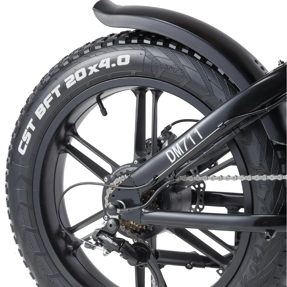 RANDRIDE DM711 Electric Motorcycle Dual Motor Drive 1000W*2 Peak Power for City Commuting