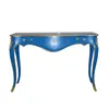 Bleu + or peint