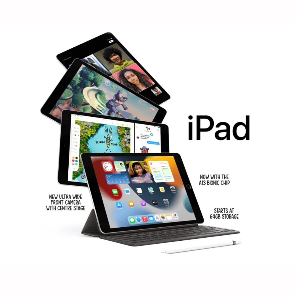 Space Gray iPad 9-го поколения 2021 10 2 дюйма 64 ГБ для