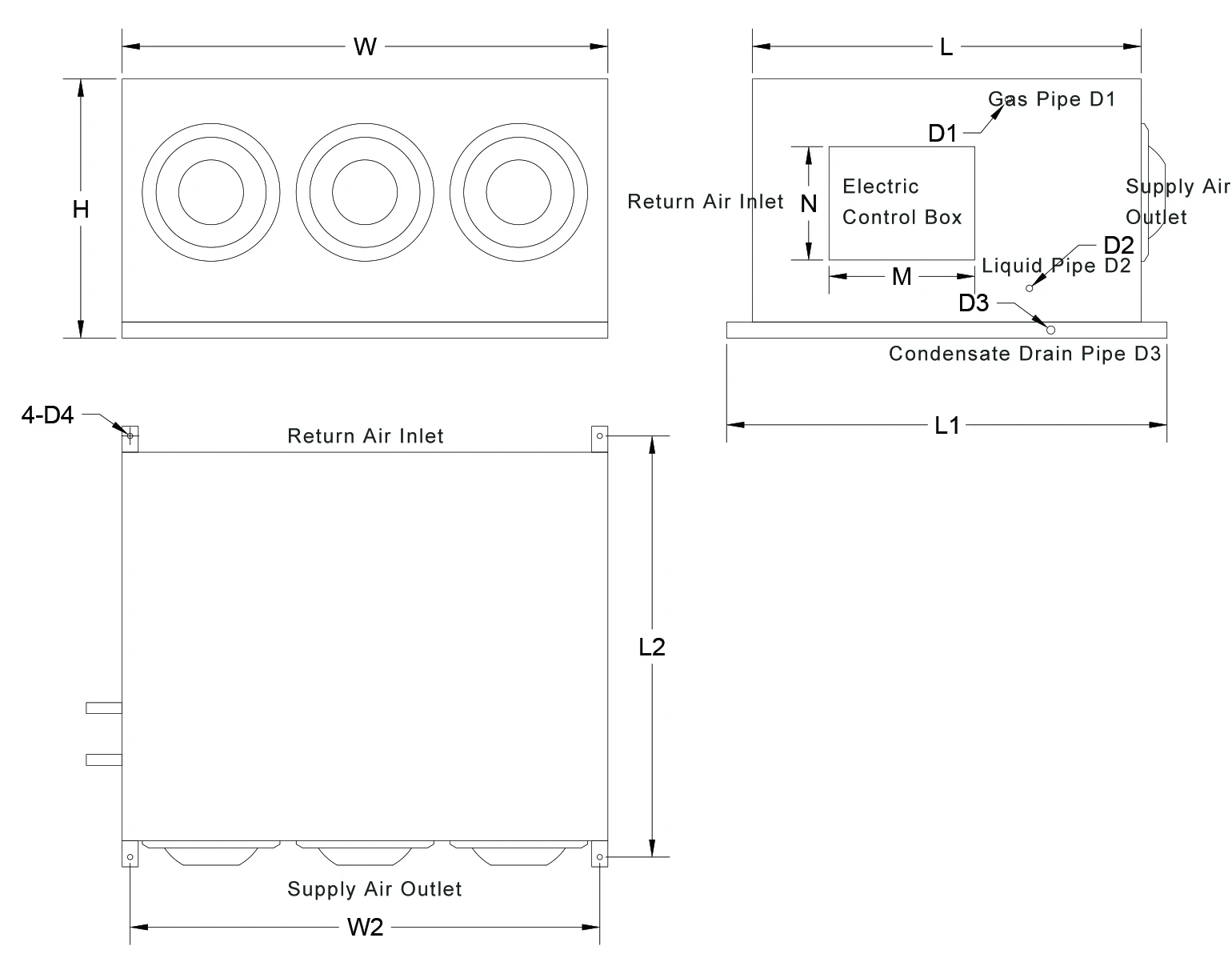 Suspended Air Handling Unit, CE - detail 8