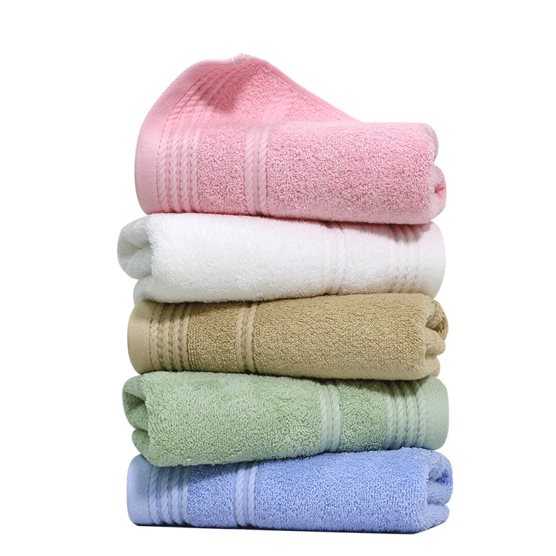 Custom Premium Quality Hotel Bath Towel 100 Cotton Face Towel 30cm x