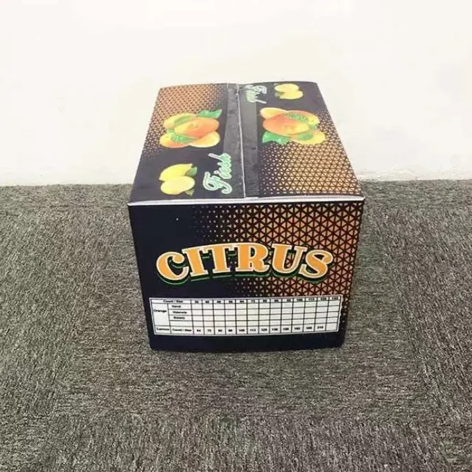 Custom Printed Corrugated Cardboard, Red Dates, Tomatoes, Fresh Vegetables, Fruits, Packaging, Transportation Carton