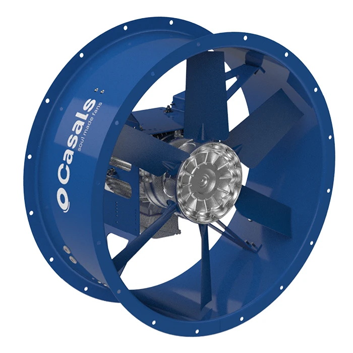 Short Case Axial Fan, T4/T8, A5:6, 151000 - detail 2