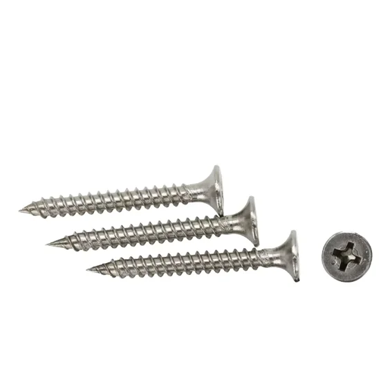 6-9 x 1 1/2 Coarse Drywall Screws / Phillips / Bugle Head / Steel