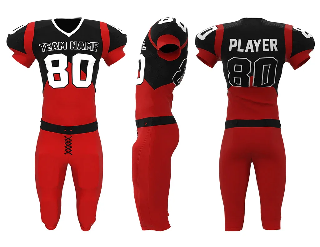 Custom Team Sportswear American Football Uniform Best Quality Custom