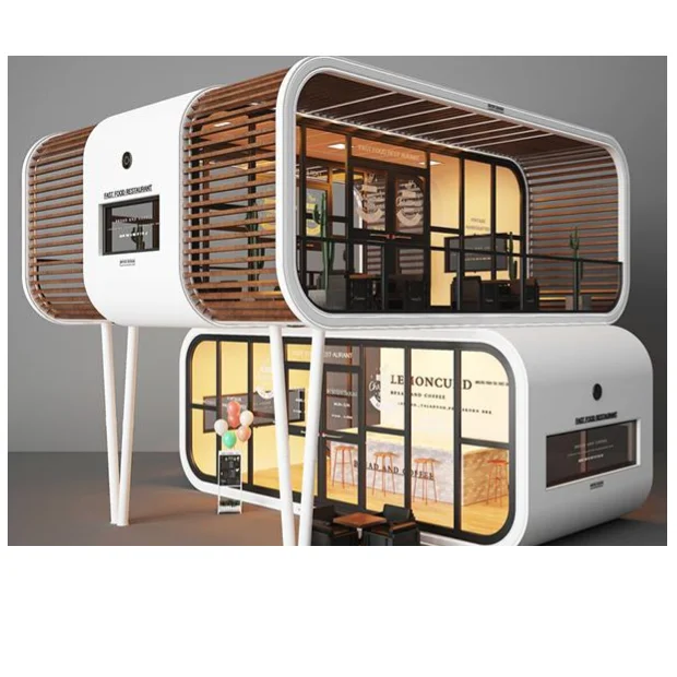 40 Feet Assembled Multifunctional Manufacturer Ready Made Dormitory Mobile Modular Container Prefab House