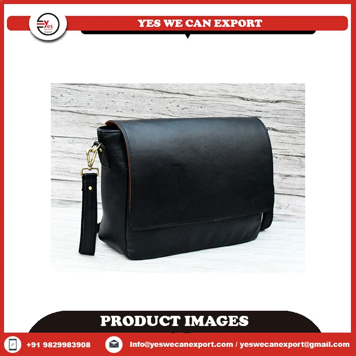 Messenger Bag For Men Indian Manufacturer Vintage Look Genuine Leather
