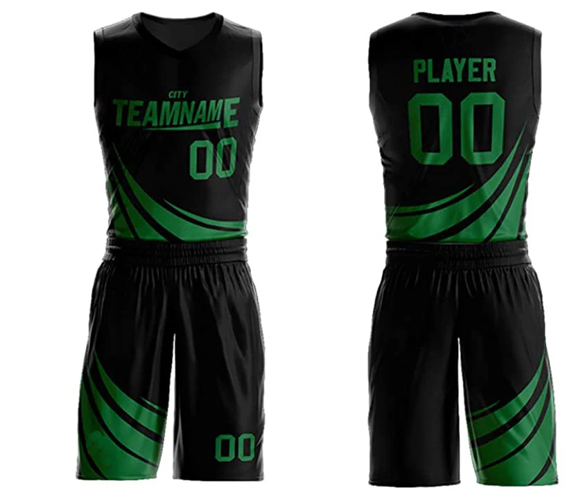 Custom Your Own Team Basketball Uniforms Reversible Basketball Uniform