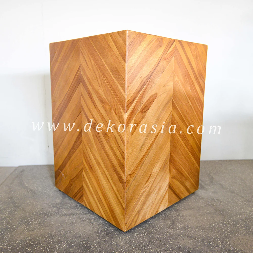 Teak Wood Stool,Teak Bar Stool With Rubber Feet,Stool Living Room