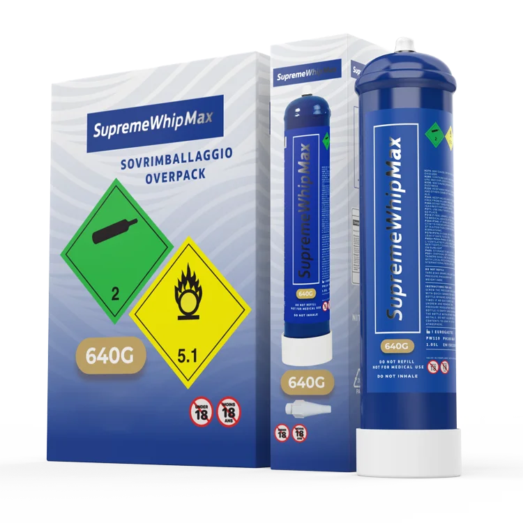 Food Grade Whipped Cream Charger 640g Dessert Tool 640g Cream Charger