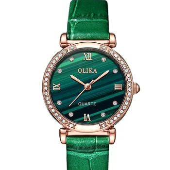 OEM\ODM Customized Elegant Women's Quartz Watches Inlaid with Diamonds Waterproof Watches