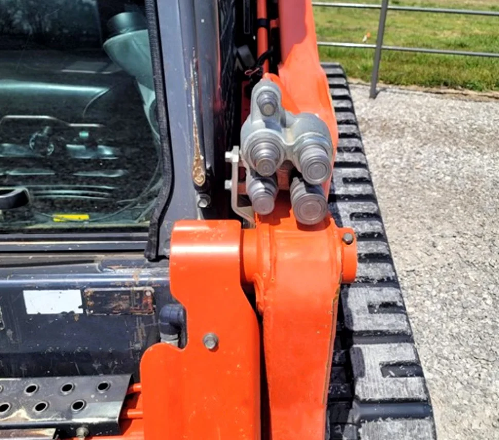 Kubota Svl95-2s Track Skid Steer High Flow Hydraulics Cab With Heat And ...