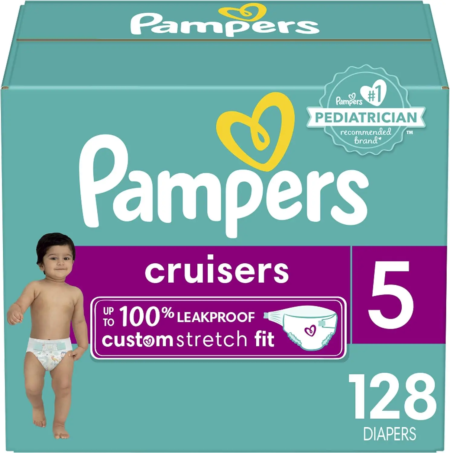 Pampers Easy Ups Bluey Training Pants Toddler Boys Size 3T/4T 124 Count (Select Sizes for More Options)