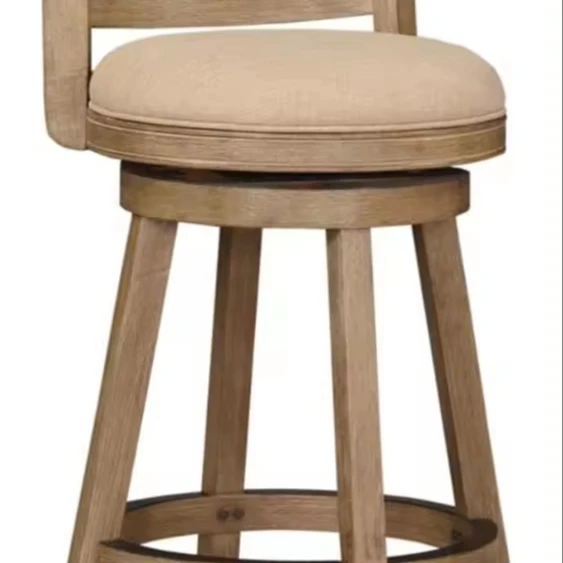 Ball & Cast Swivel Pub Height Barstool 29 Inch Seat Height Cherry