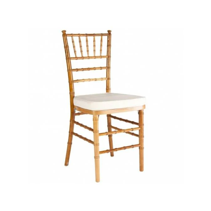 Wholesale Event Furniture Gold Tiffany Chair With Cushion For Wedding 2