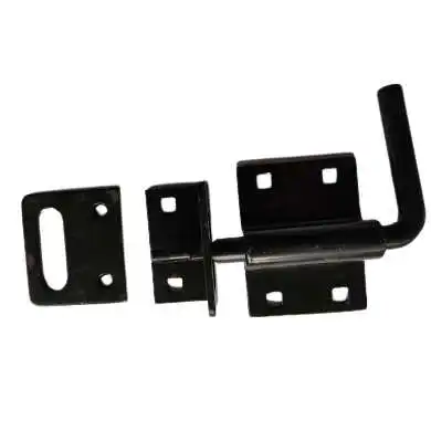 Custom Steel Gate Latch Custom Hanlix Modern Steel Black Light Duty Slide Action Outdoor Gate ...