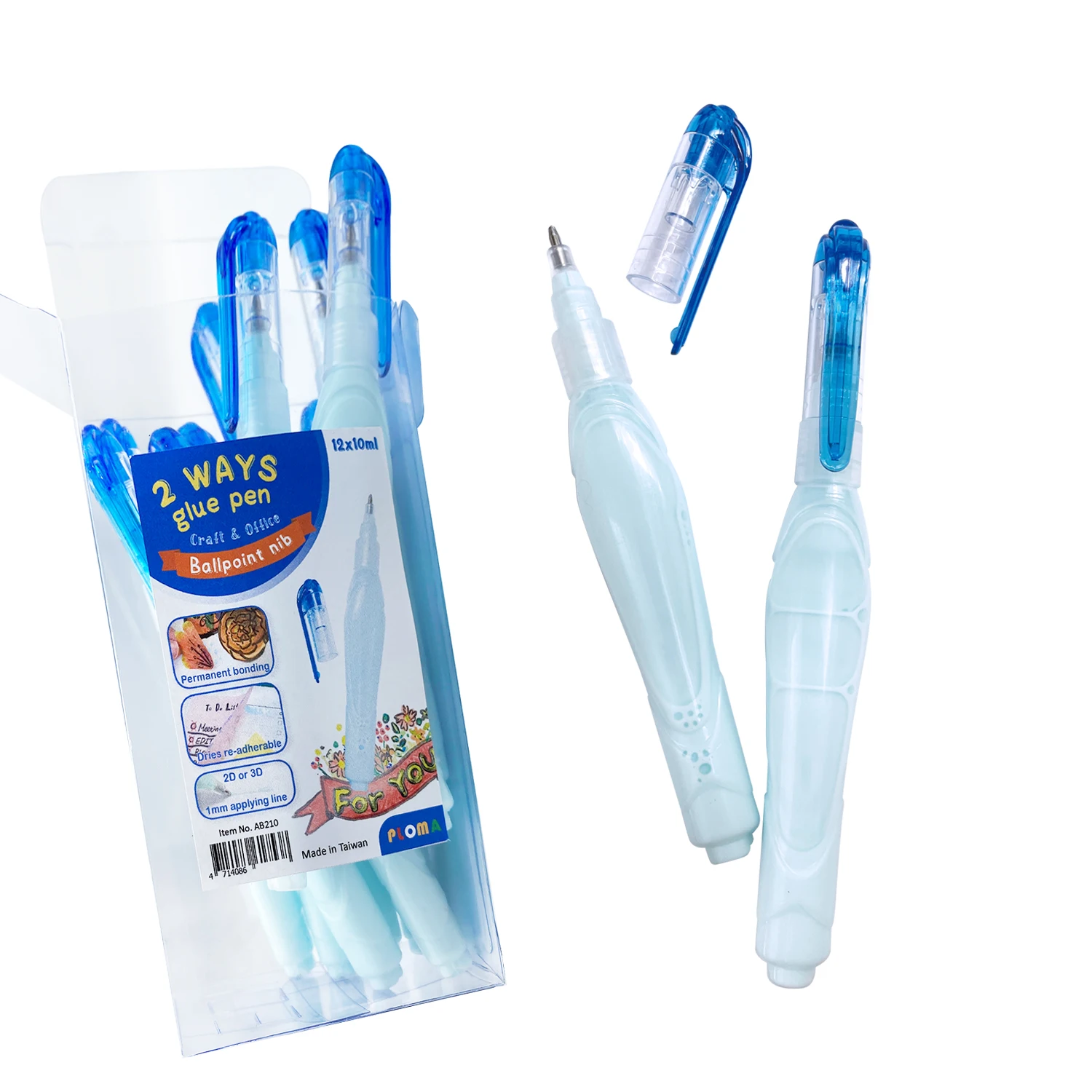 Foil Adhesive Plastic Ballpoint Pen Buy Plastic Ballpoint Pen