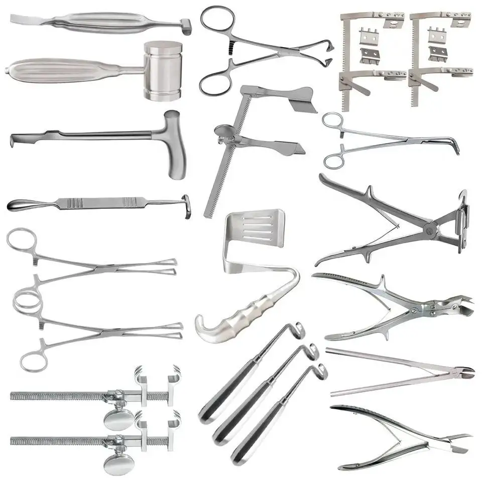 Gynecology Set Basic Dilatation Curettage Obstetric Oral Surgery Tool ...