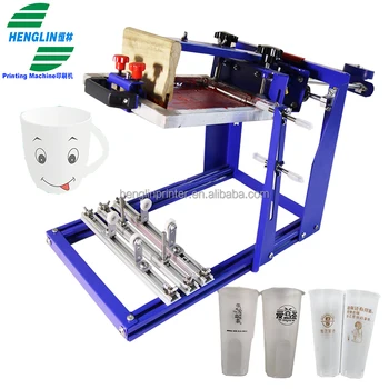 Manual Silk Screen Printing Manual Cylindrical Screen Printing ...