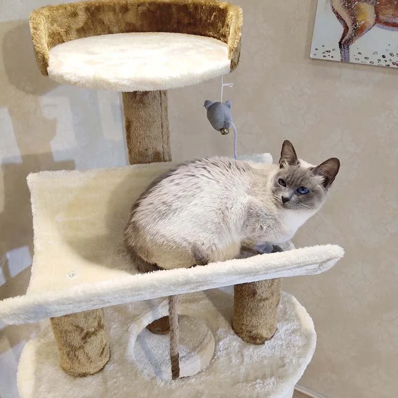 Amazon Hot Sale Premium Multilevel Cat Tree Tower Luxury Cat Scratcher