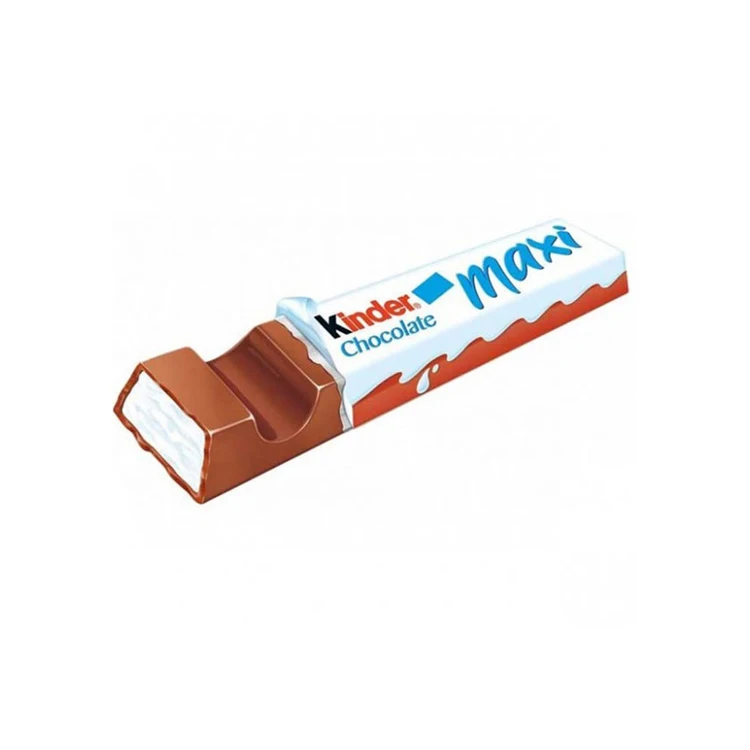 Kinder Chocolate Filled Milk Chocolate With A Rich Milky Filling 8 Bars Each Individually