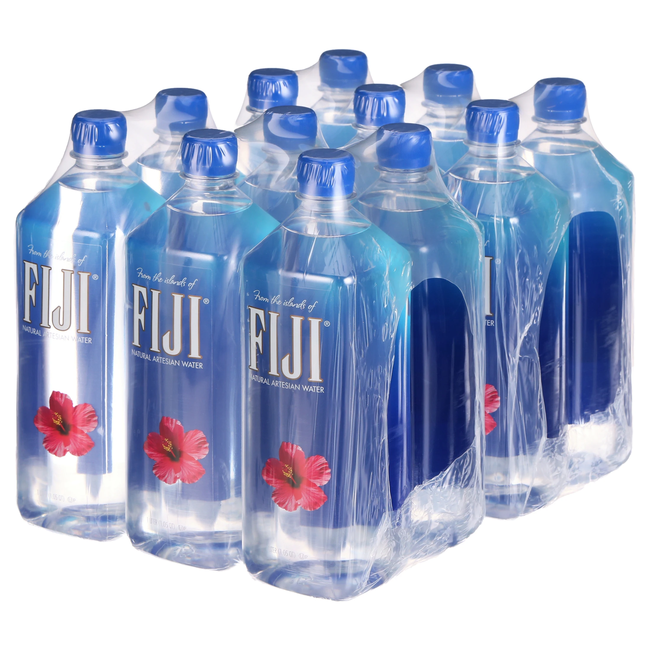 Fiji Water 24x500 мл Натуральная Минеральная родниковая вода в пластиковых бутылках 500 мл x 24 чехол