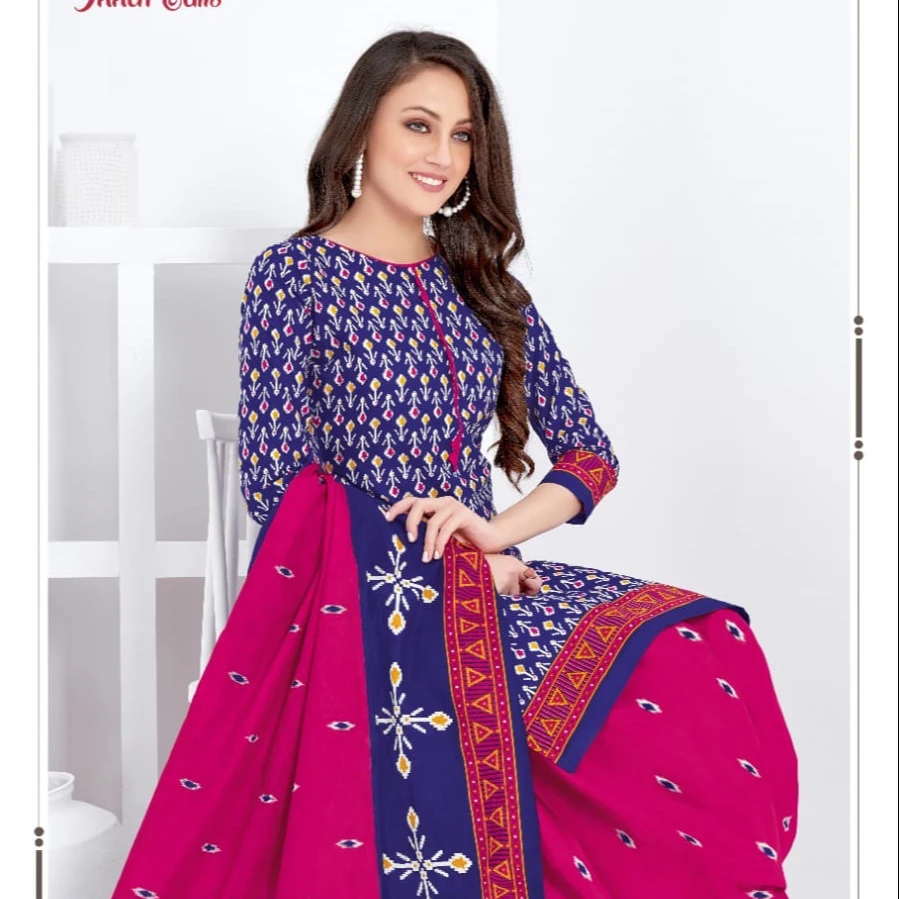 Cotton Dress Readymade Dress Readymade Suit Printed Cotton Suit Punjabi  Suit Daily Wear Dresses