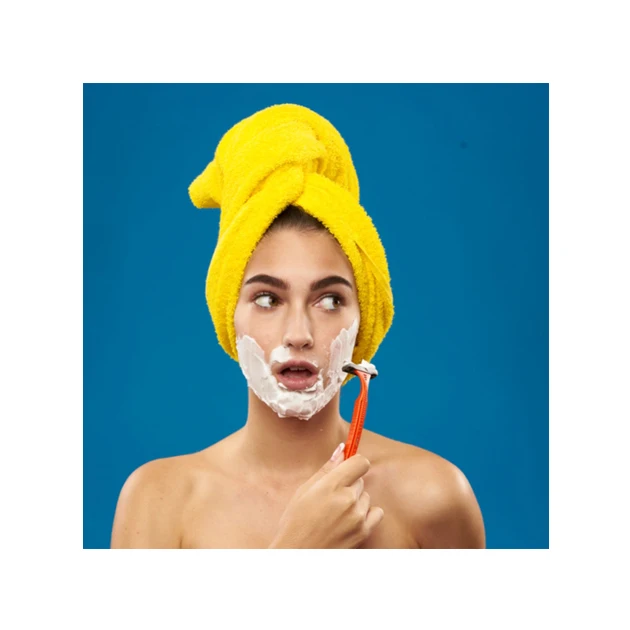 Элегантные и роскошные прямоугольные полотенца для волос из 100% хлопка с индивидуальным логотипом отличное качество женщин использования в салоне спа или дома