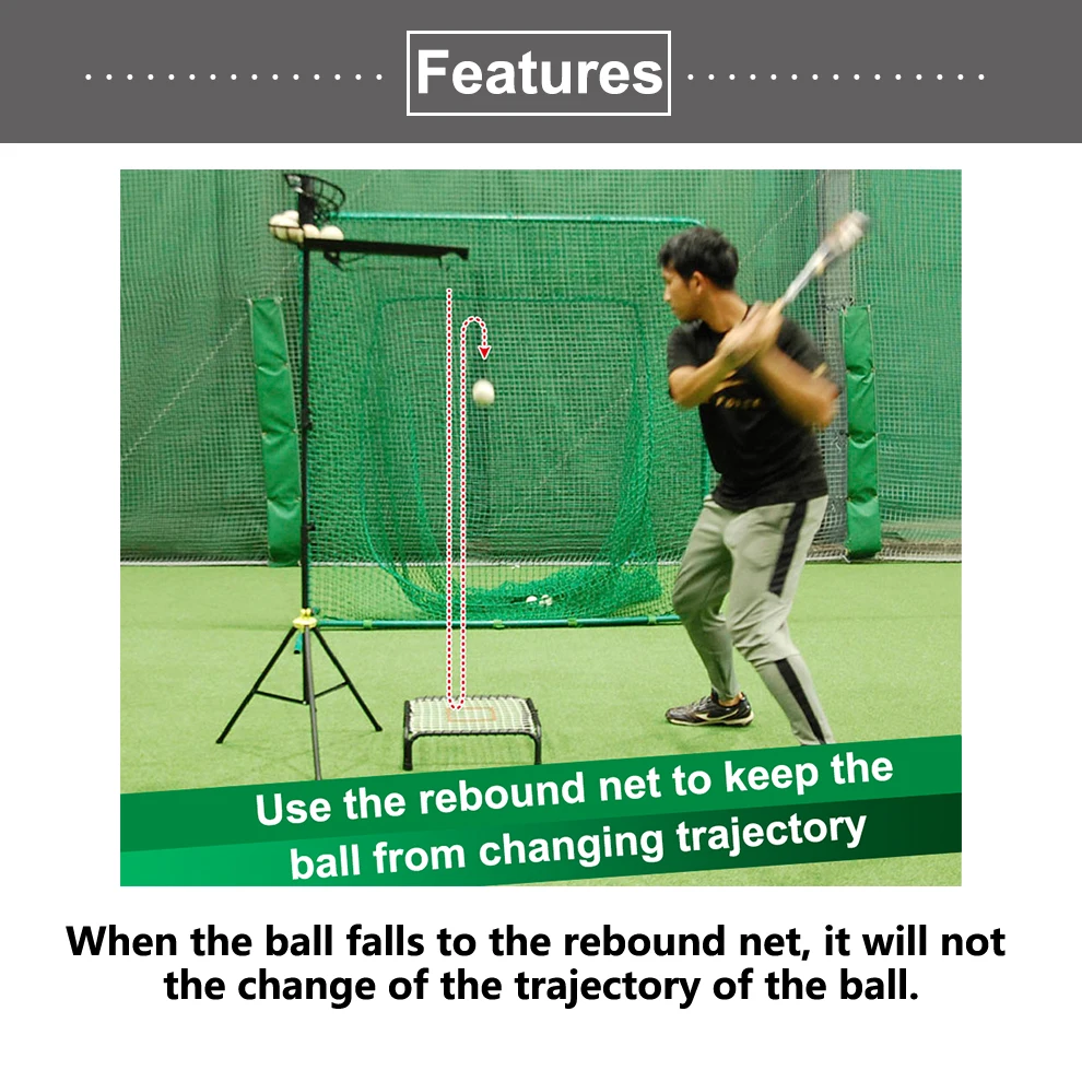 Baseball Machine Non Electric Batting Training Buy Baseball Portable