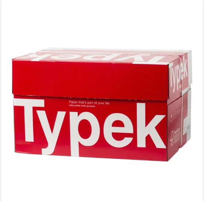 Typek A4 Copy Paper 80gsm, 75gsm, 70gsm /Typek A4 Paper / Buy Typek A4 copy papers